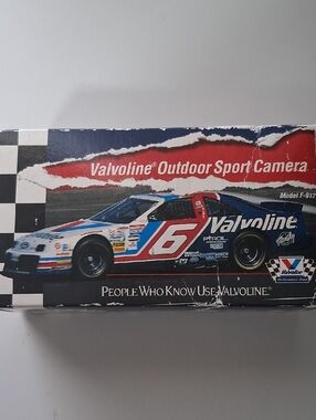 Valvoline Racing Car Camera Vintage